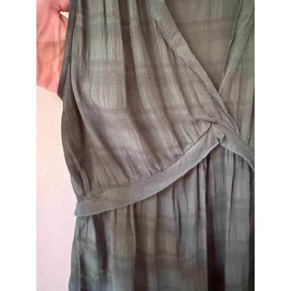 Lucky Brand Women's Sleeveless Babydoll Surplice Fairy Blouse Size XS‎ Boho - Picture 6 of 14